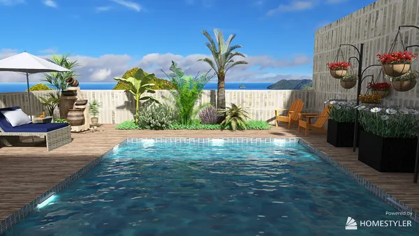 Professional interior design created with Homestyler 3D design software