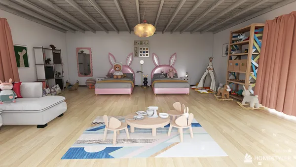 Professional interior design created with Homestyler 3D design software