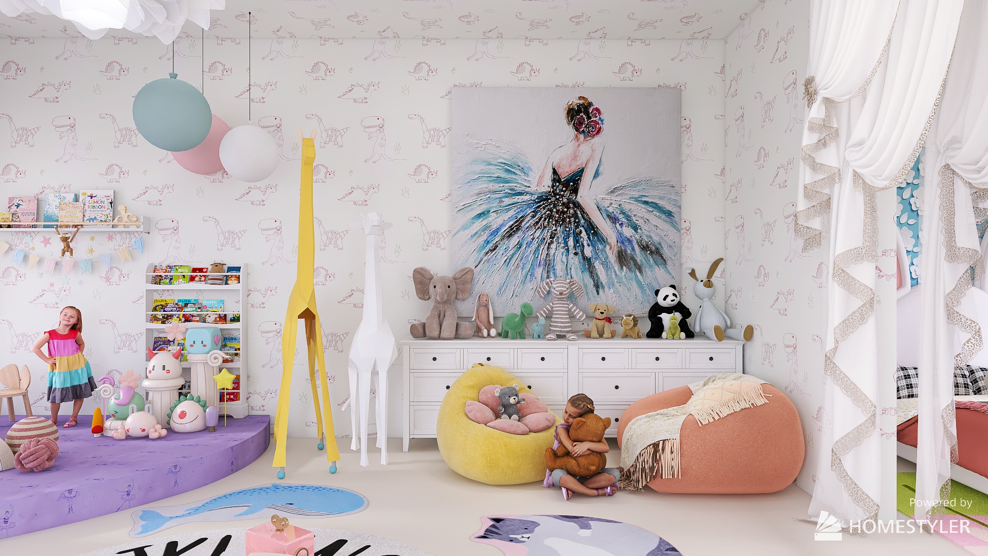 #Children&#39;sDayContest - all girls