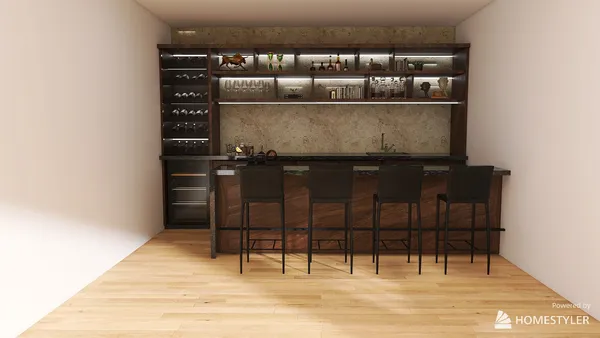 Professional interior design created with Homestyler 3D design software