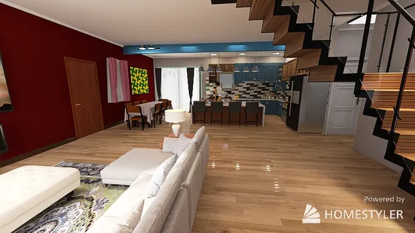 Professional interior design created with Homestyler 3D design software