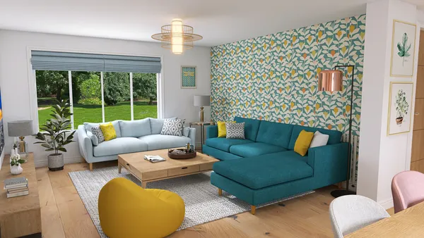 Professional interior design created with Homestyler 3D design software