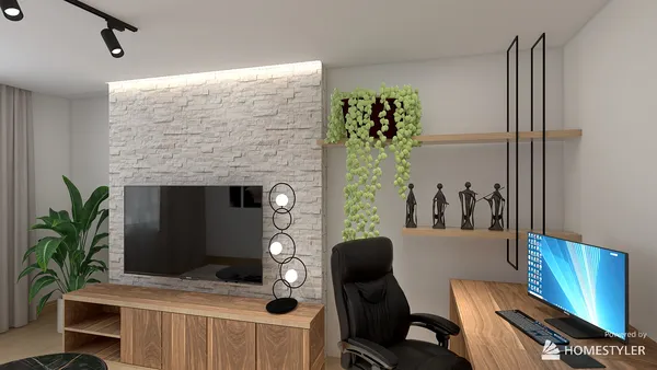 Professional interior design created with Homestyler 3D design software