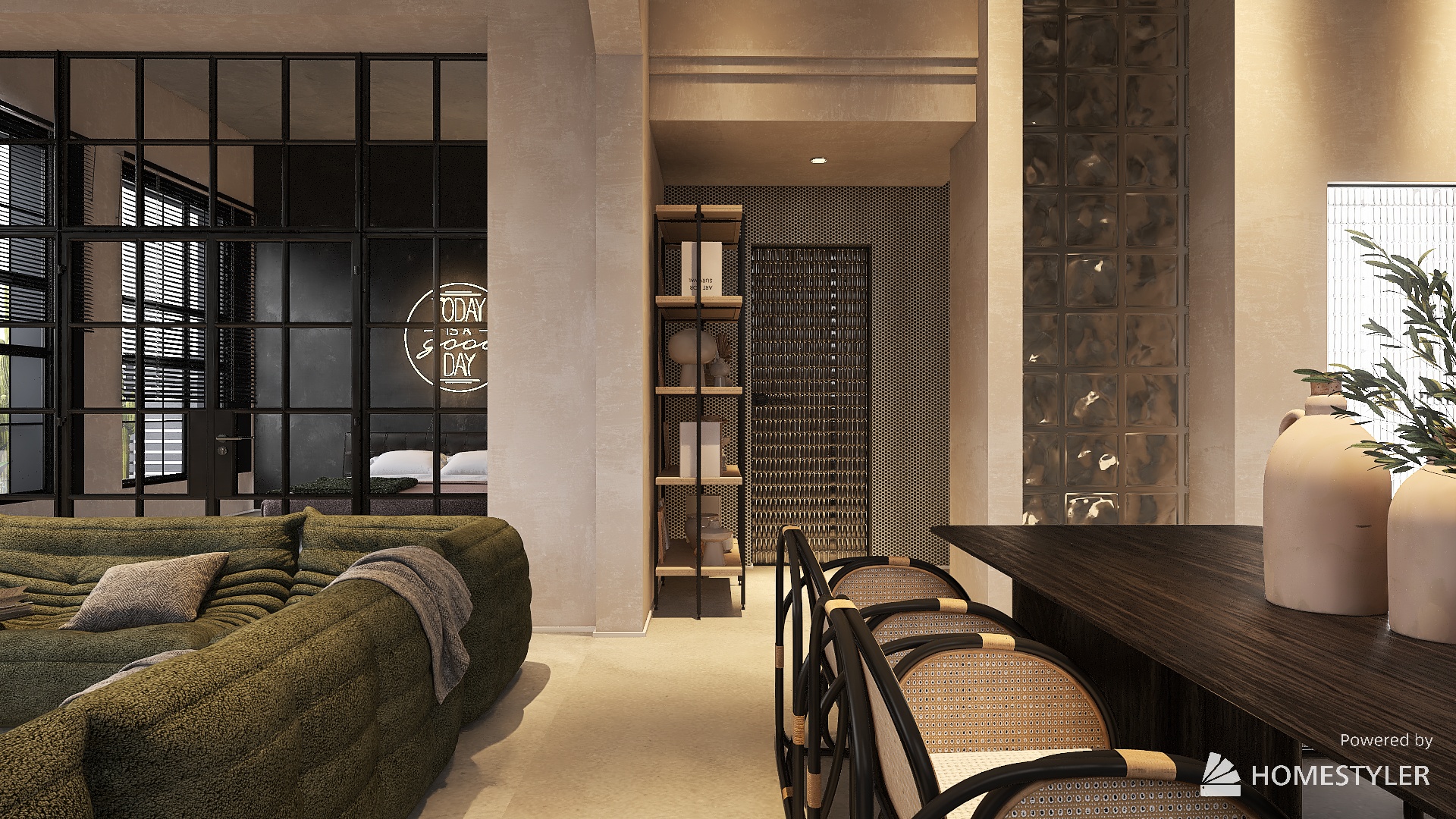 | MID DOWNTOWN AT NIGHT |