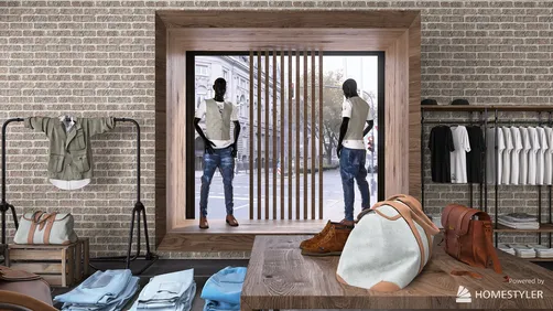 "Garage" men's clothing store.