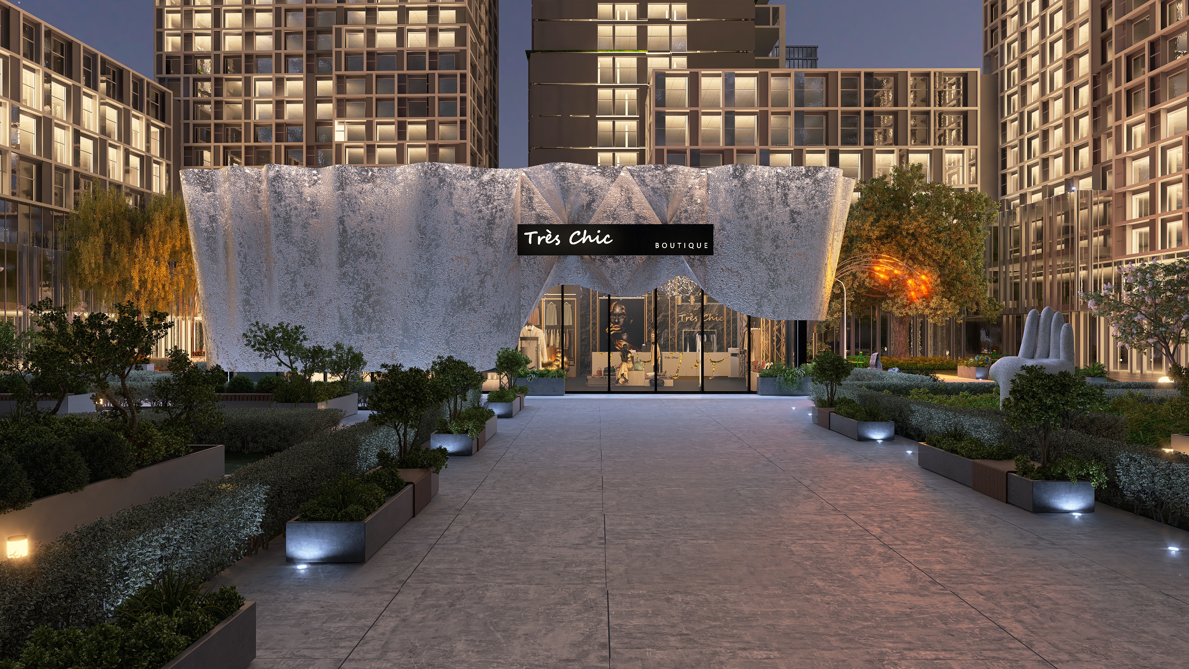 Très Chic  Boutique. -