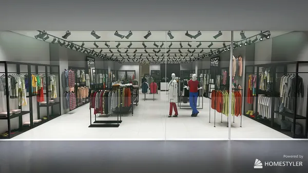 Professional interior design created with Homestyler 3D design software