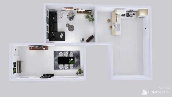 Professional interior design created with Homestyler 3D design software