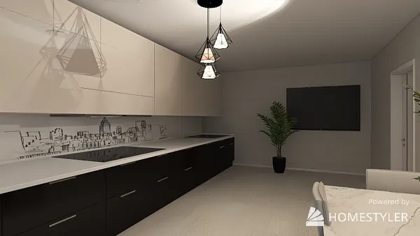 Professional interior design created with Homestyler 3D design software