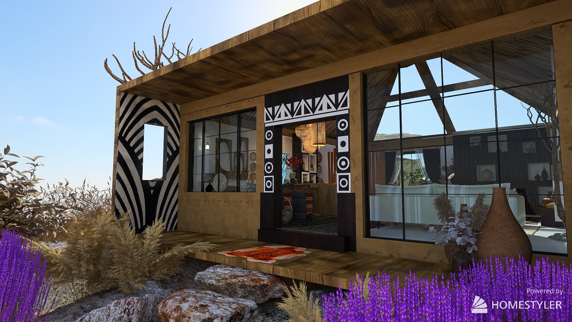 Case Africaine contemporaine