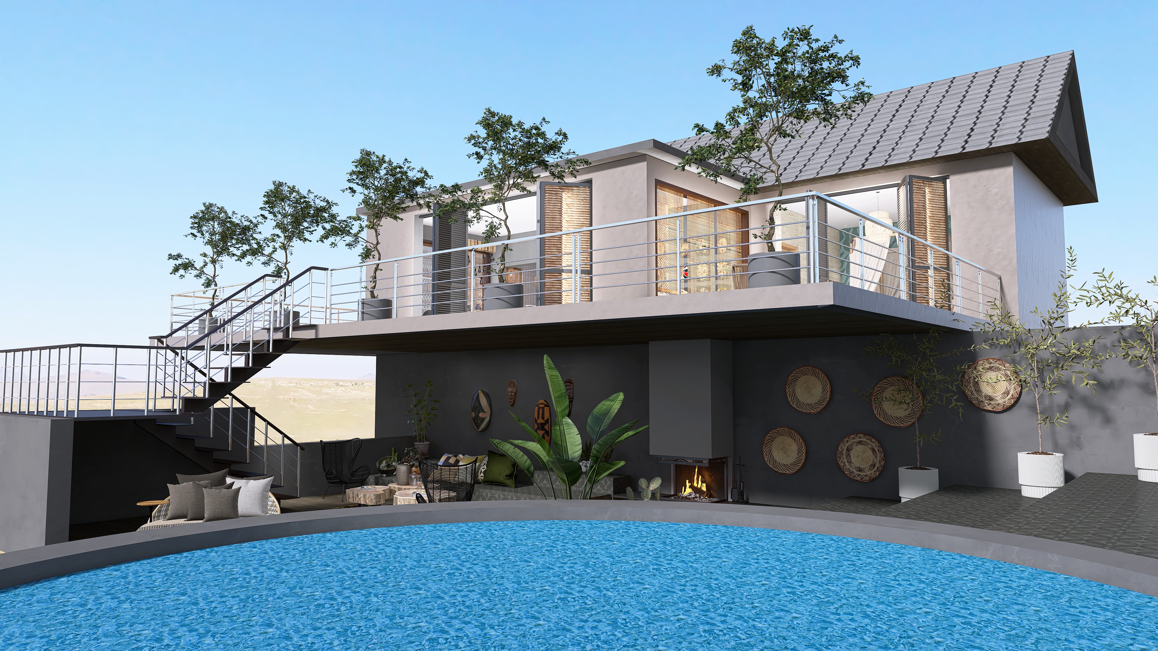 Africa: summer sun and water