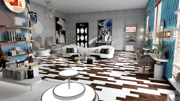 Professional interior design created with Homestyler 3D design software