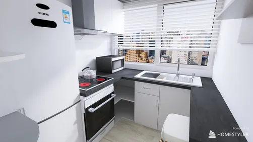 Small kitchen renewal Paris