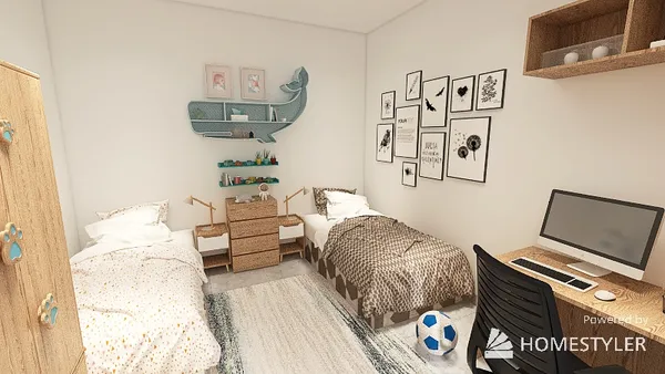 Professional interior design created with Homestyler 3D design software