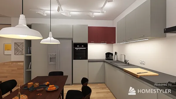 Professional interior design created with Homestyler 3D design software