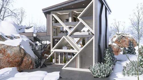 Modern Winter Getaway