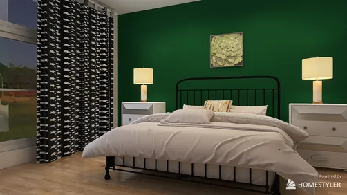 Lucky Green Bedroom