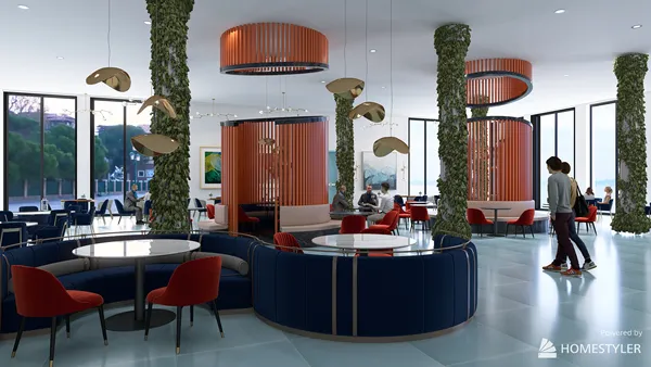 Professional interior design created with Homestyler 3D design software