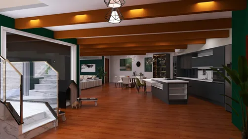 Our house on the beach