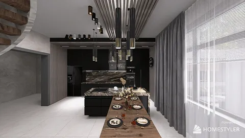 Professional interior design created with Homestyler 3D design software