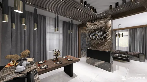 Professional interior design created with Homestyler 3D design software