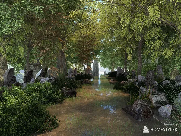 Professional interior design created with Homestyler 3D design software