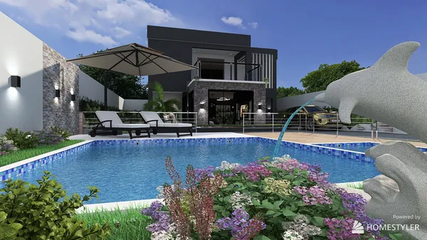 Professional interior design created with Homestyler 3D design software