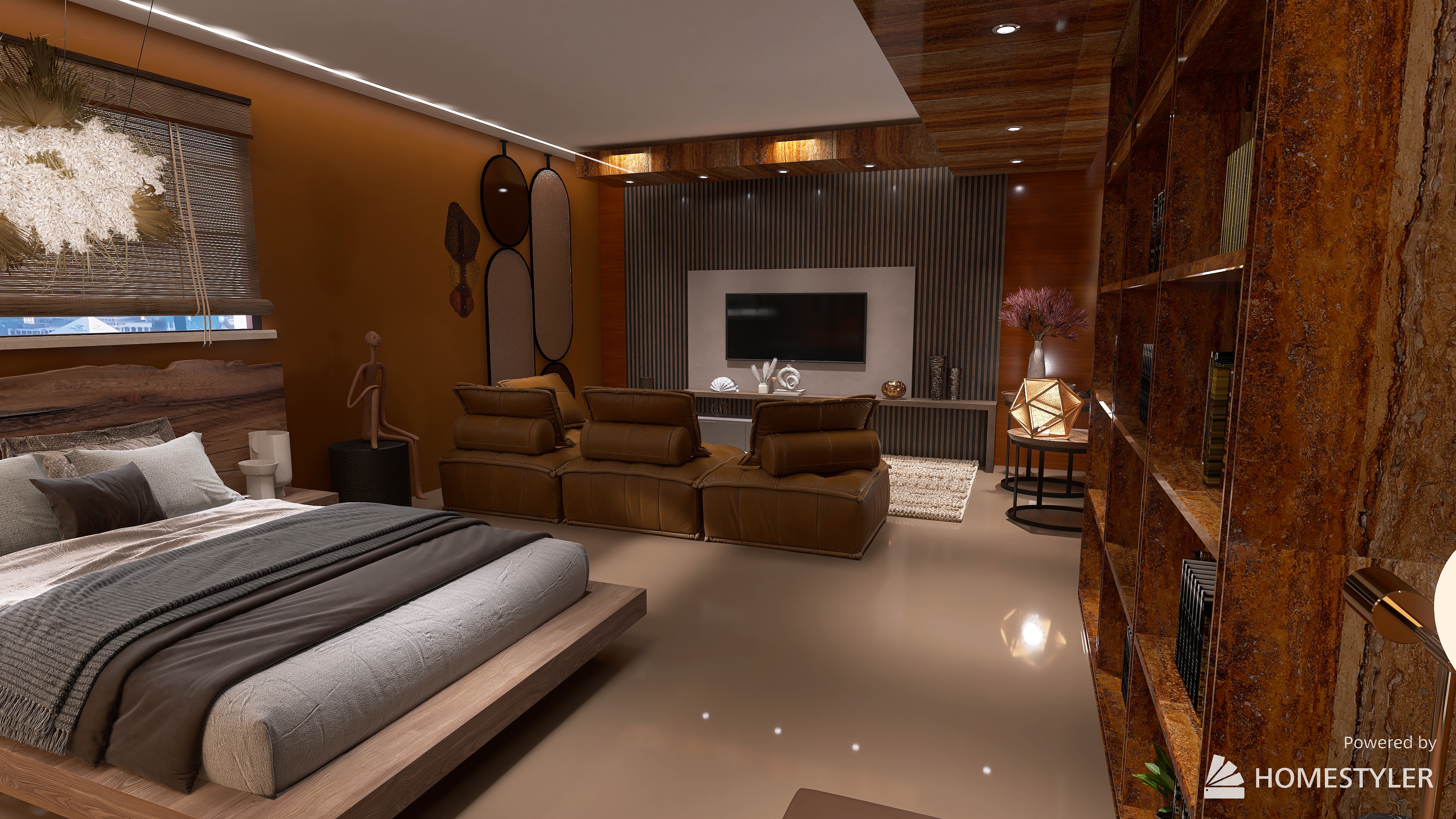 quarto marrom master