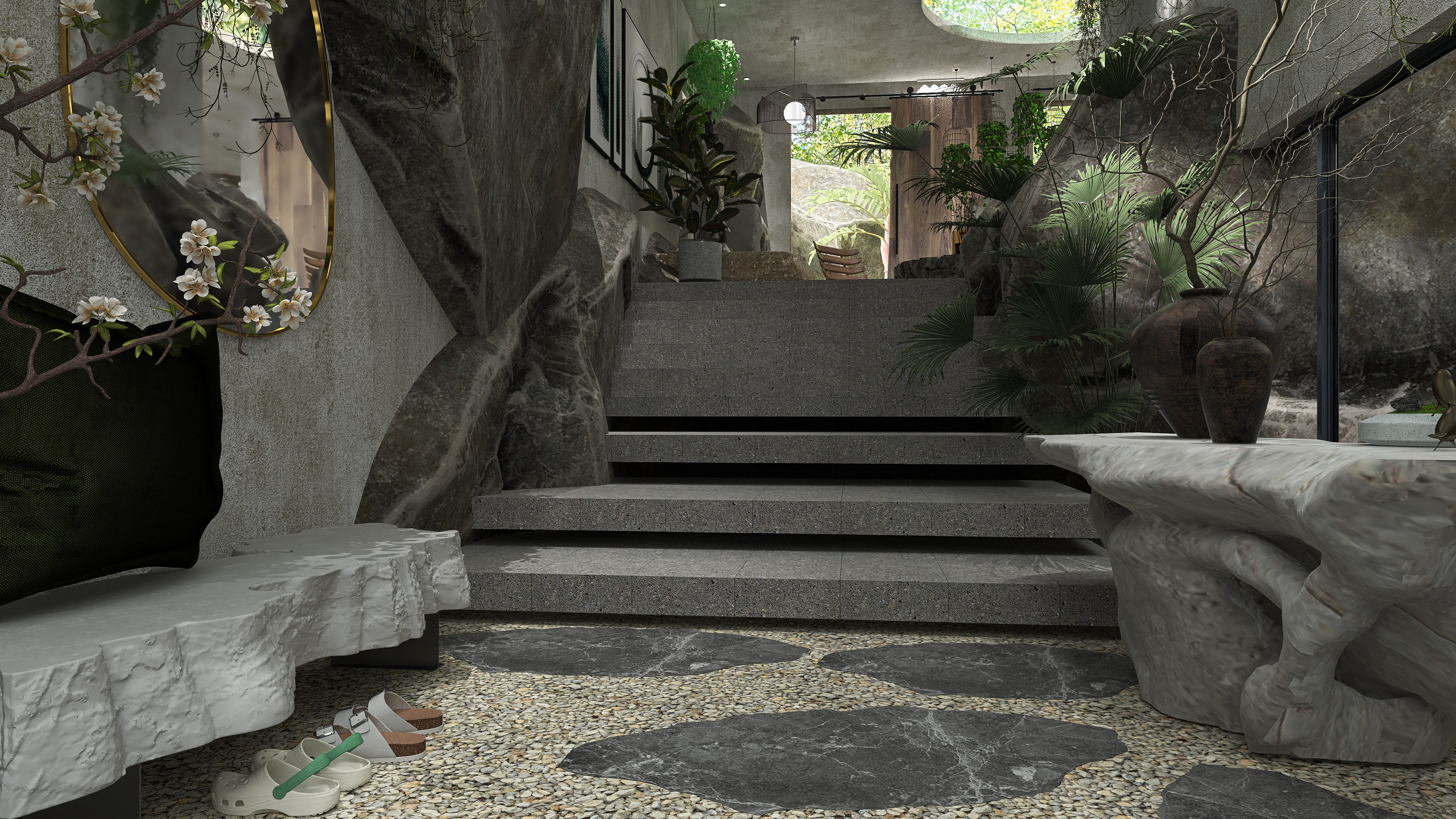 Cave inspired living