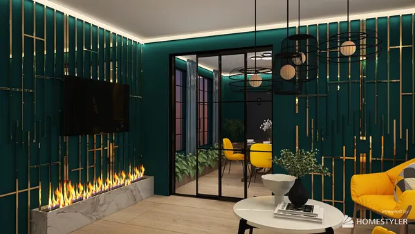 Professional interior design created with Homestyler 3D design software