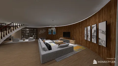 Professional interior design created with Homestyler 3D design software