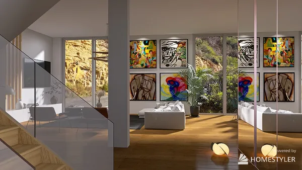 Professional interior design created with Homestyler 3D design software