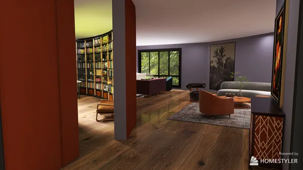 Professional interior design created with Homestyler 3D design software