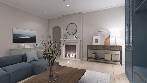 Professional interior design created with Homestyler 3D design software