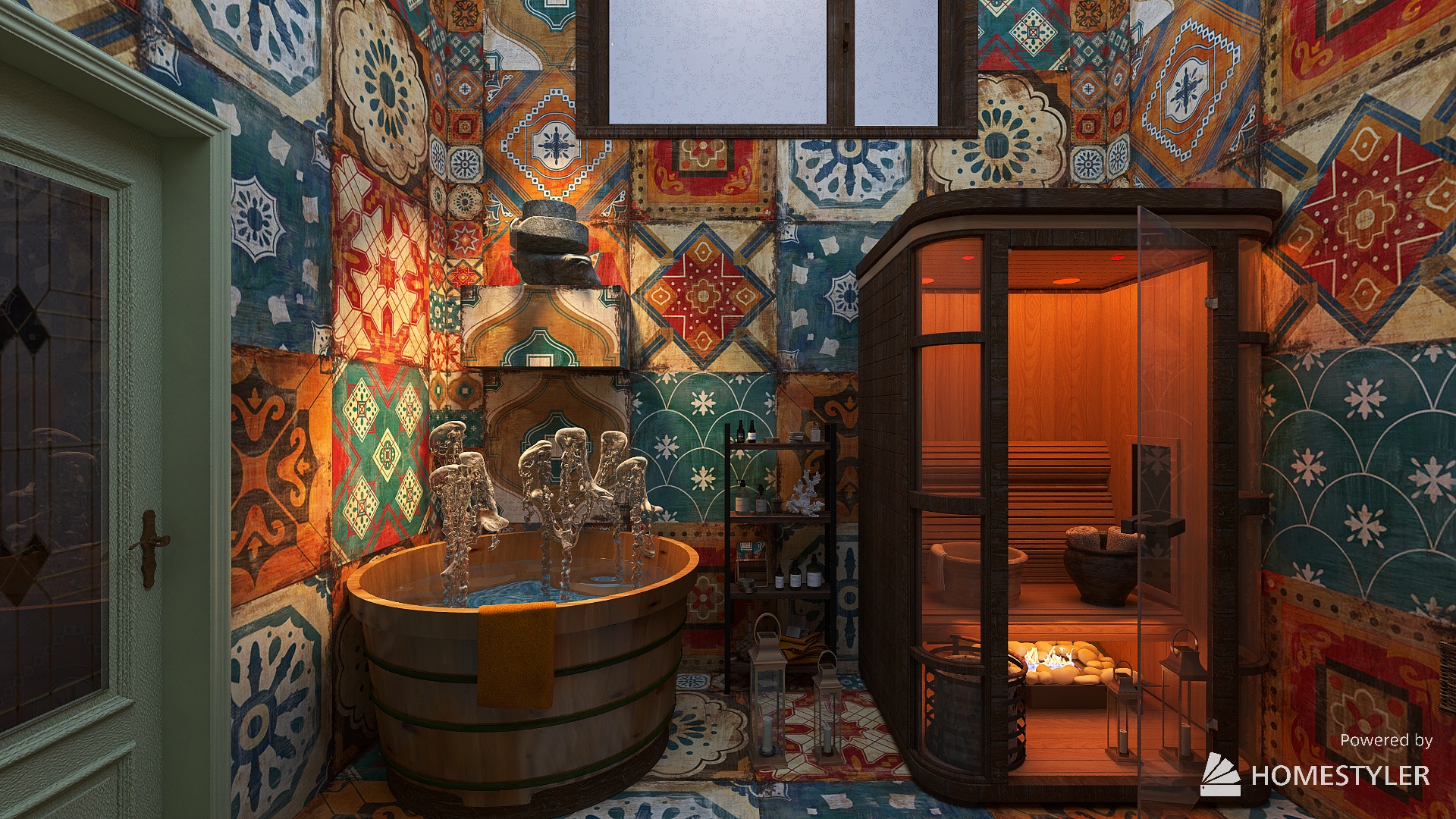 &quot;The Tenenbaum&quot; house - BOHO 70&#39;s