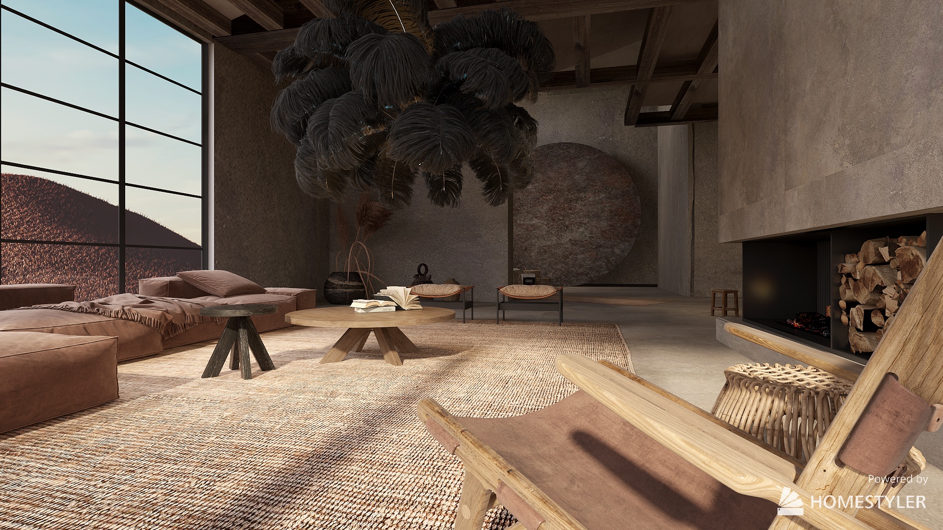 Intense Boho Industrial Interiors