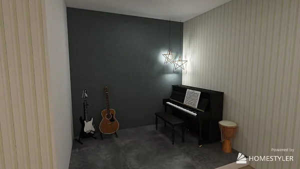 Professional interior design created with Homestyler 3D design software