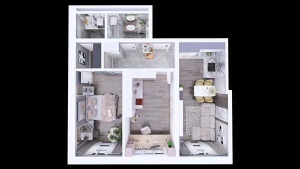 Professional interior design created with Homestyler 3D design software