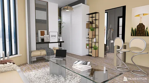 Petite chic... A tiny city pad.