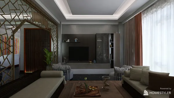 Professional interior design created with Homestyler 3D design software
