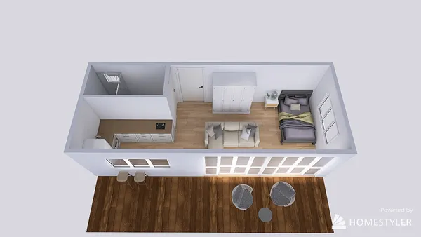 Professional interior design created with Homestyler 3D design software