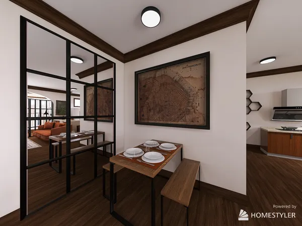 Professional interior design created with Homestyler 3D design software