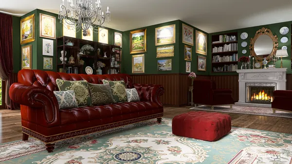 Traditional English Country Interior