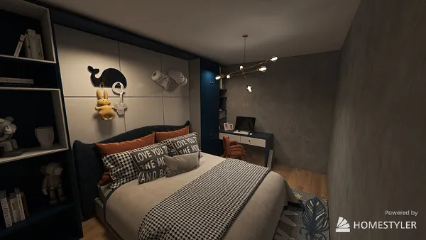 Professional interior design created with Homestyler 3D design software