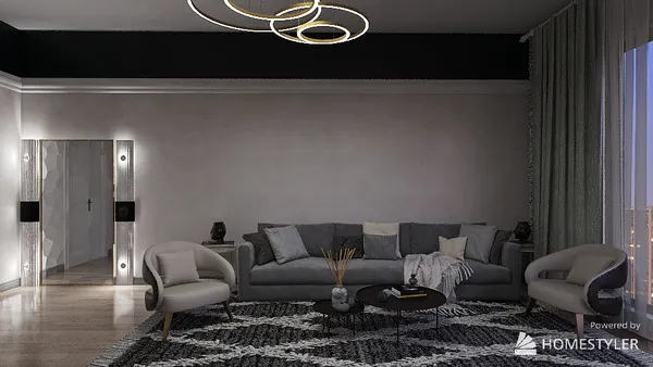 Professional interior design created with Homestyler 3D design software