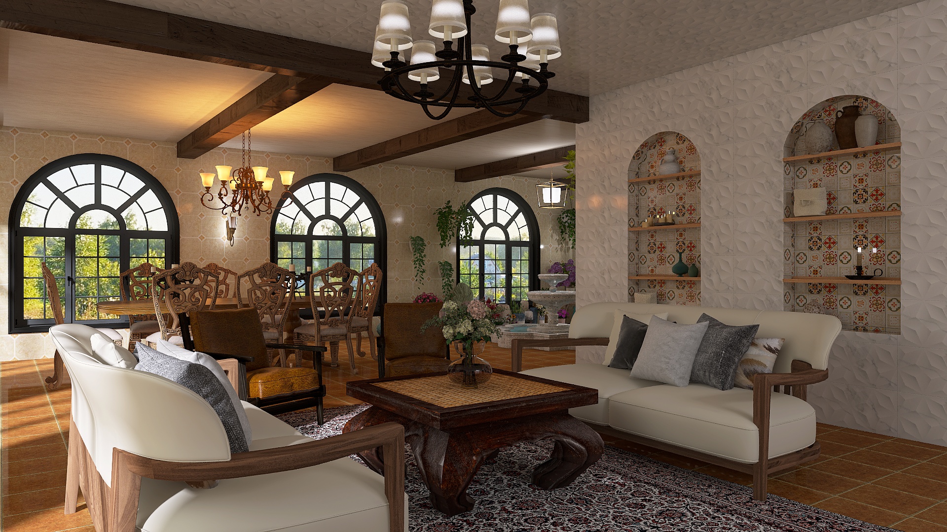 Mediterranean Open Interior