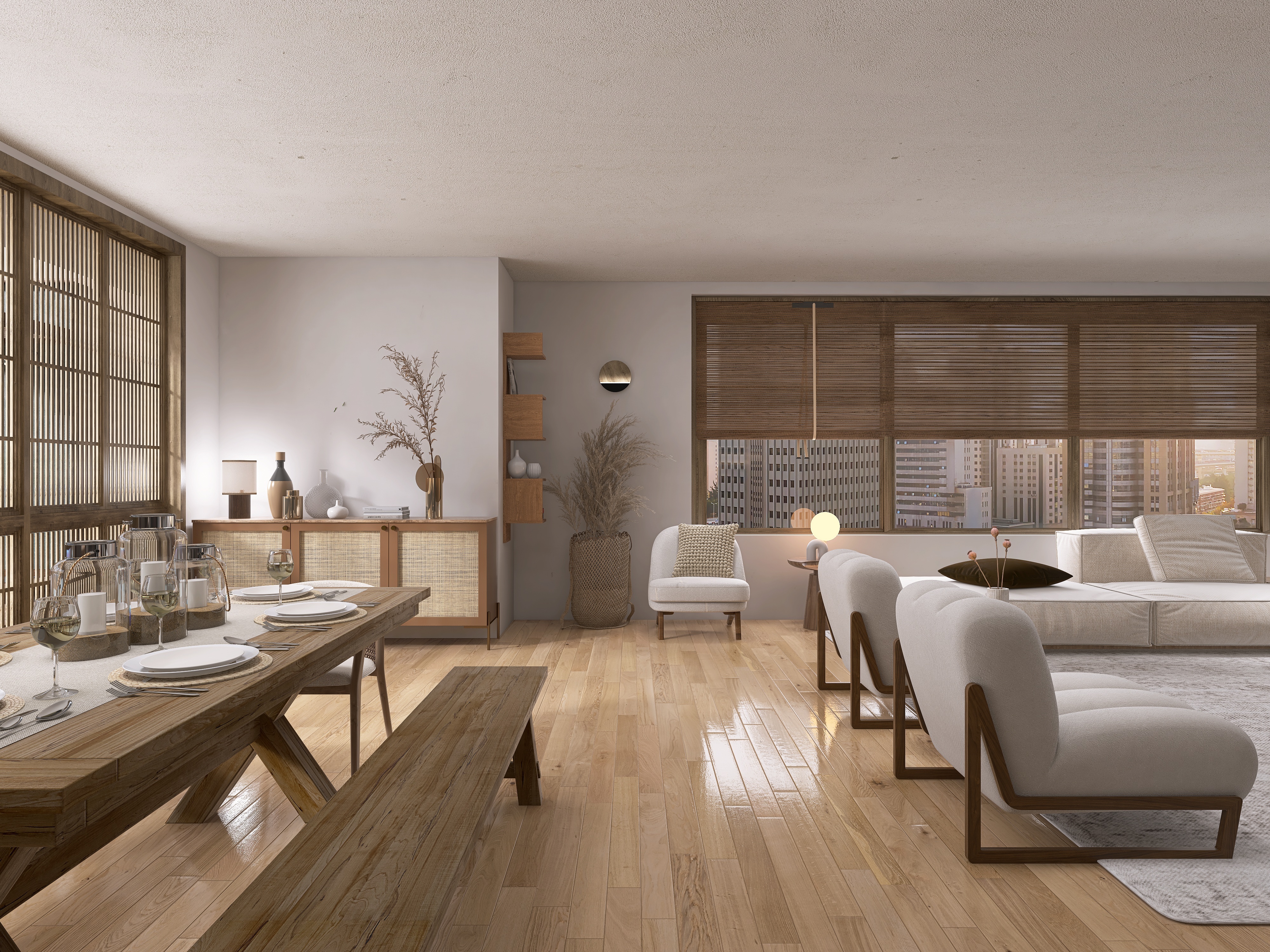 Modern Japandi Apartment