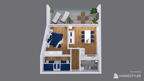 Mediterranean house for the summer