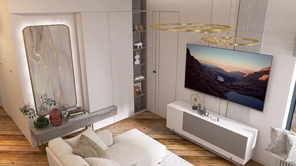 Professional interior design created with Homestyler 3D design software