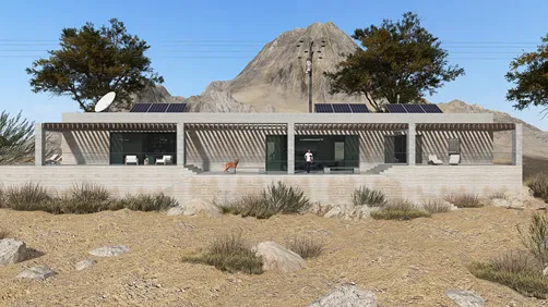 Casa de Tierra apisonada